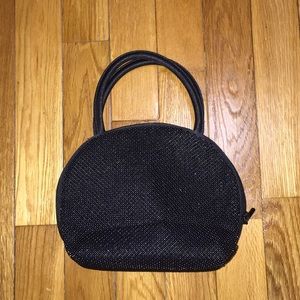 Saks Fifth Avenue Small Black Purse